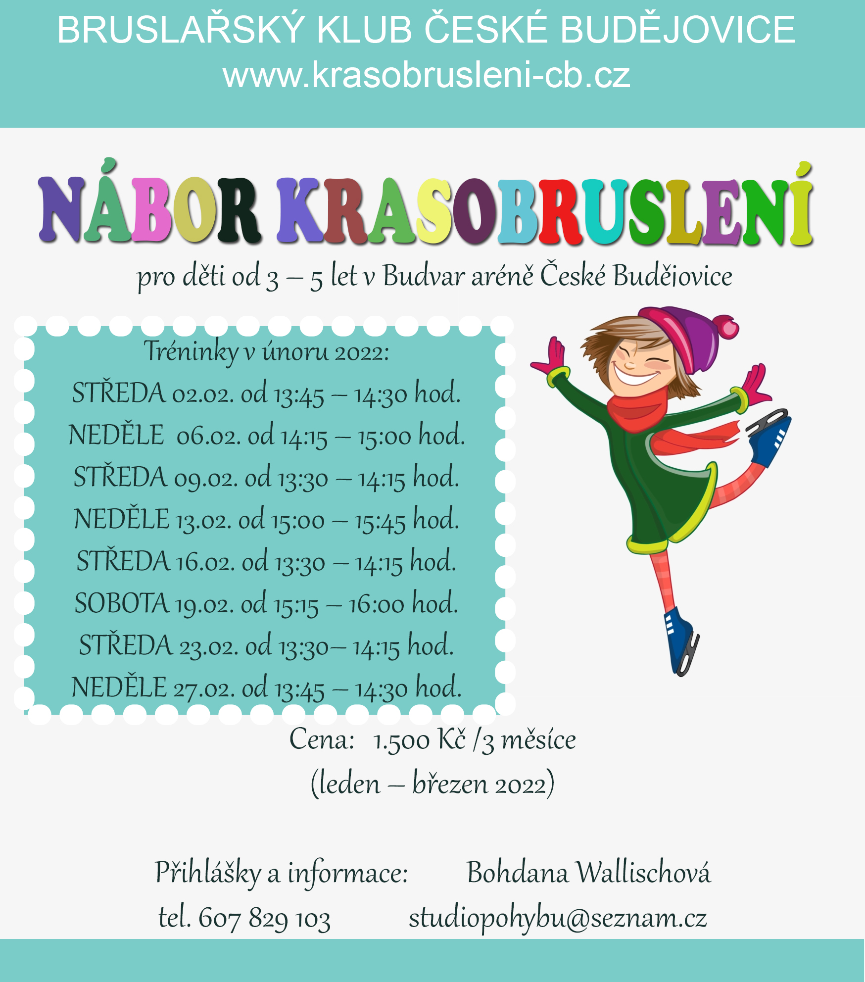 Nábor tréninky únor
